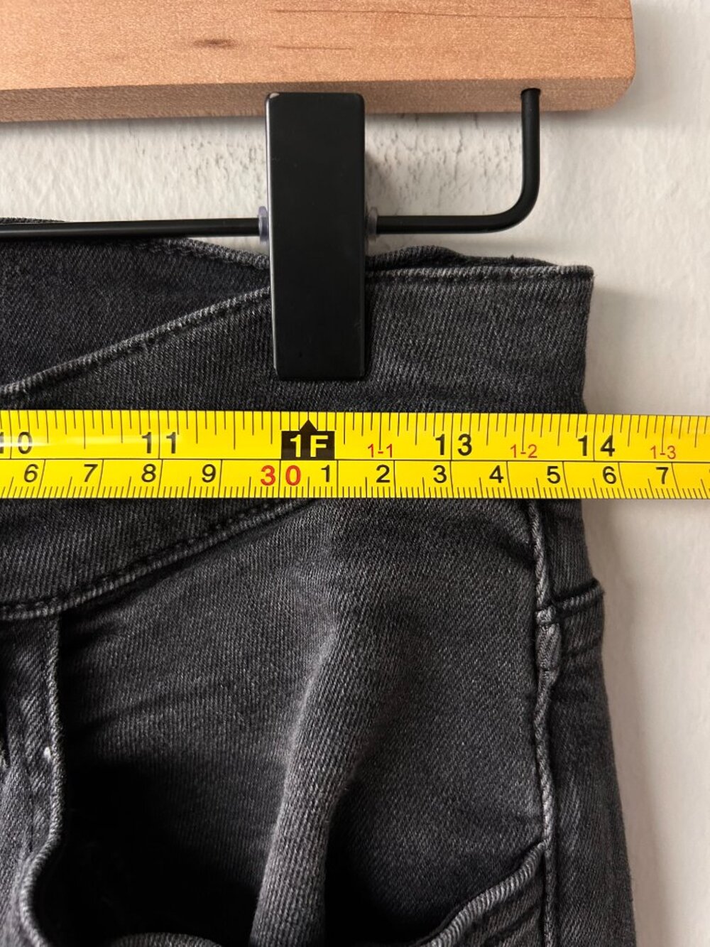 Joe's Jeans The Molly Petite Flare Guilt Free Washed Black Jeans 27P High Rise - Picture 9 of 11